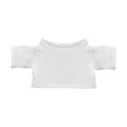 T-shirt blanc pour peluche