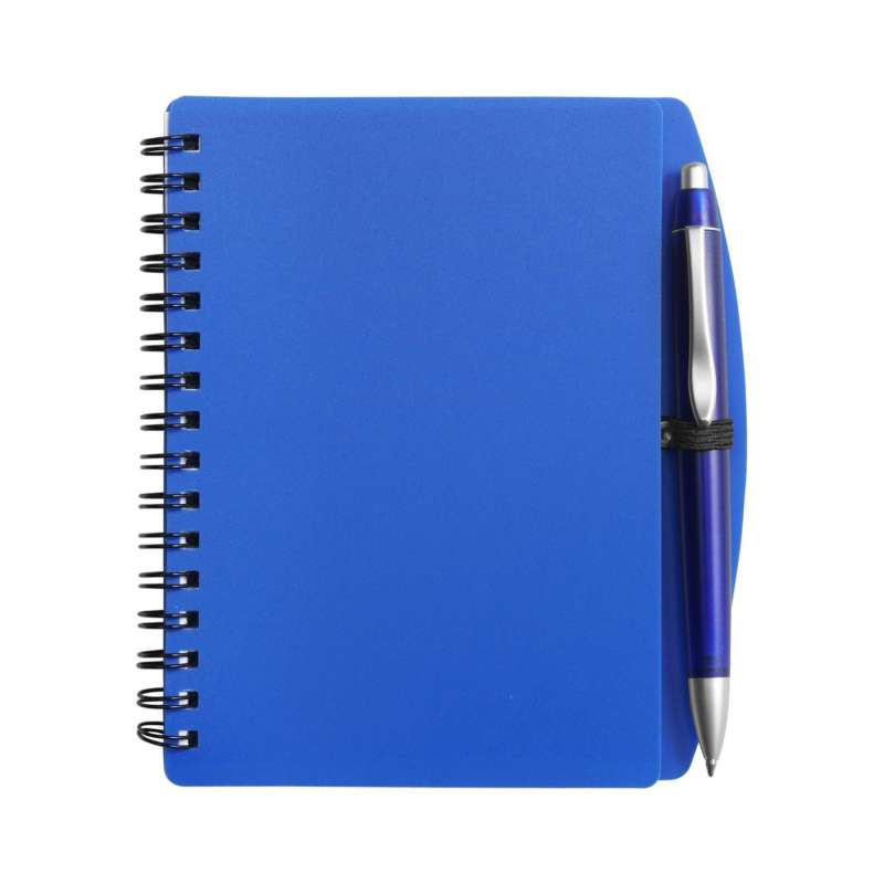 Caderno A6 espiral PP com 70 folhas a preço grossista - Artigo de papelaria a preço grossista