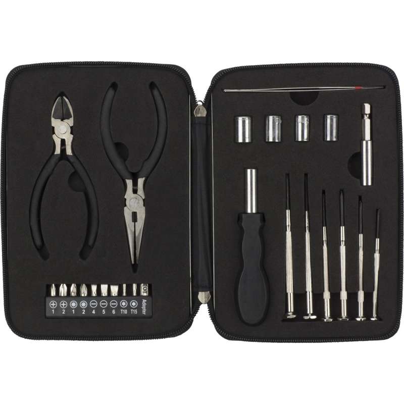 Cassetta degli attrezzi 26 pezzi in metallo - Coffret attrezzi a prezzi all'ingrosso