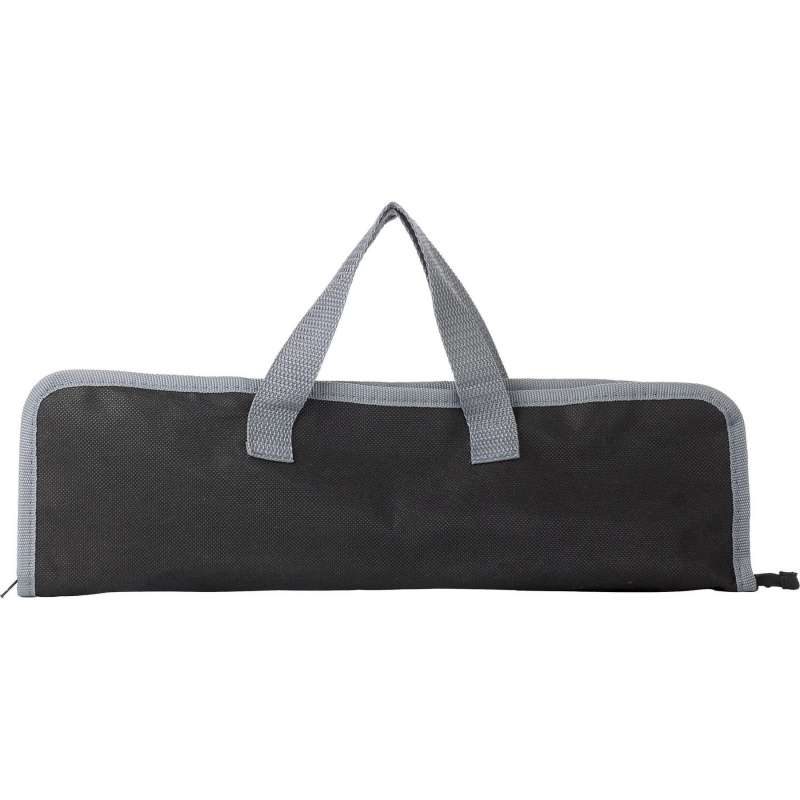 Barbecue-set i zip-fodral med verktyg till grossistpris - Tillbehör för grill till grossistpris