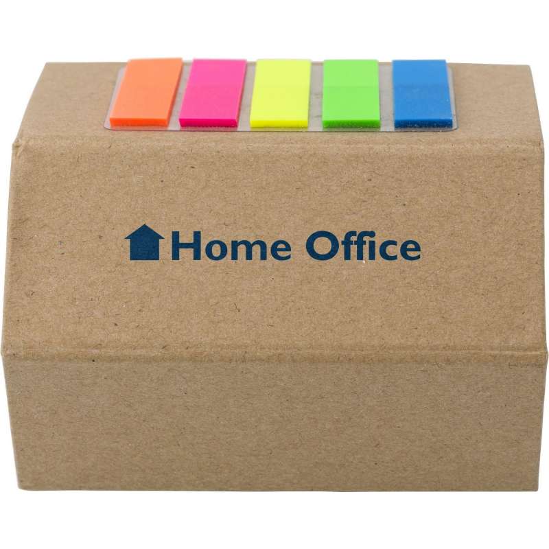 Estuche de cartón con 400 hojas y 125 pegatinas - Nota adhesiva a precios de mayorista