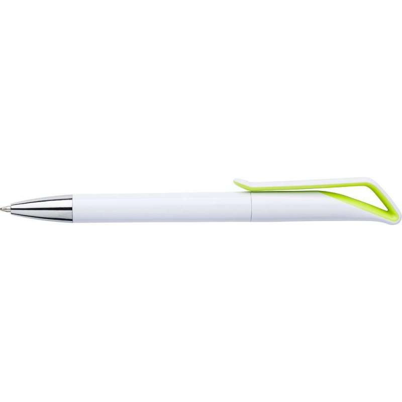 Stylo bille twist en plastique Tamir - Stylo à prix de gros