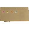 Cardboard Pouch with 100 Repositionable Bookmarks - Bookmark at wholesale prices Cardboard Pouch with 100 Repositionable Bookmarks - Bookmark at wholesale prices