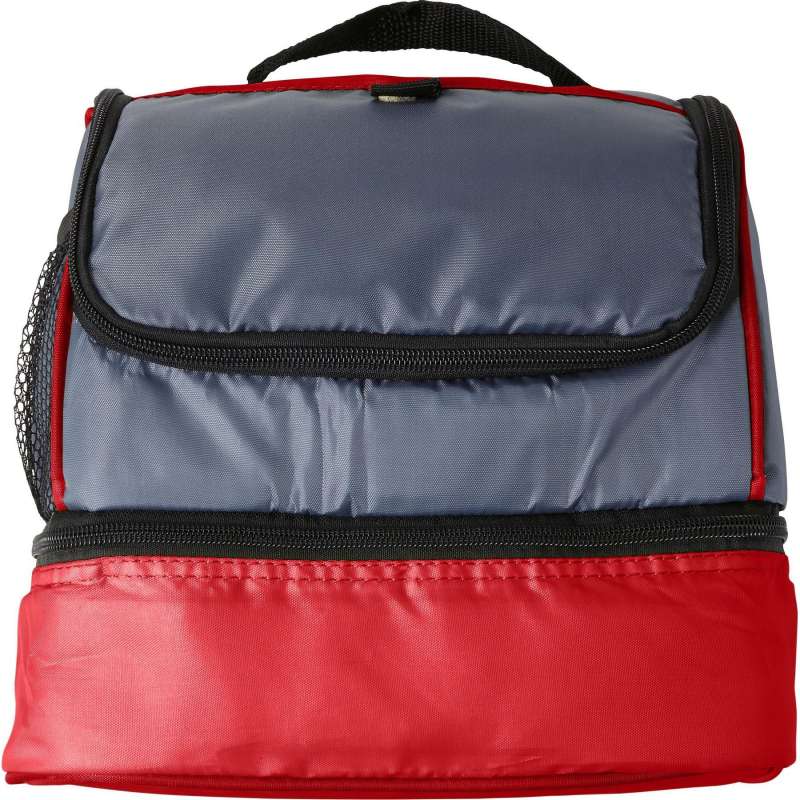 Bolsa térmica doble compartimento 210D a precios de mayorista - Saco isotérmico a precios de mayorista