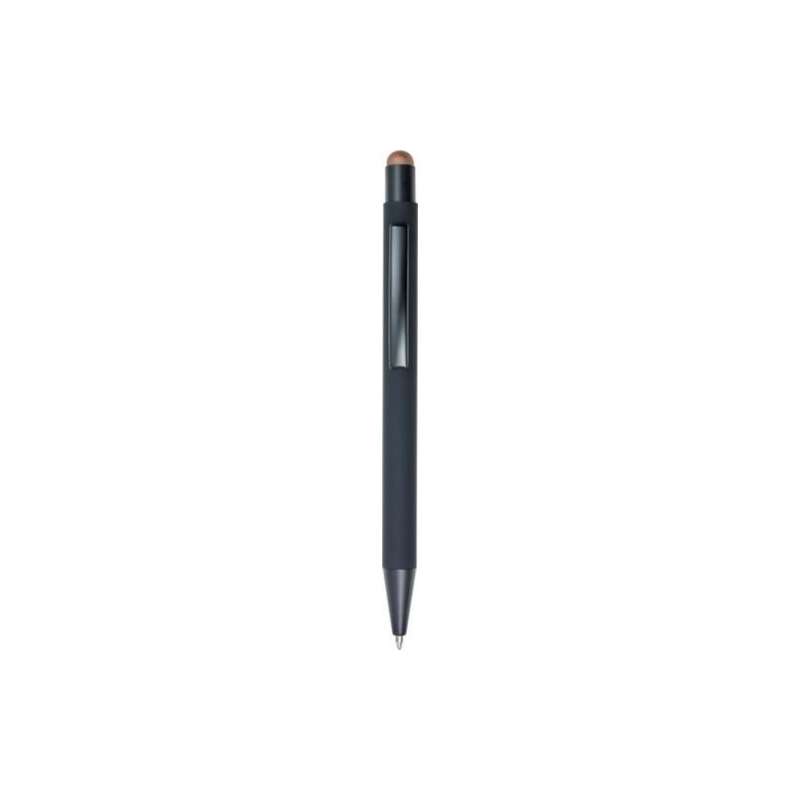 Metallic Touch Pen with Blue Ink - Ballpoint pen at wholesale prices