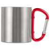 Mug Inox doppia parete 20 cl con moschettone - Mug isotermico a prezzi all'ingrosso Mug Inox doppia parete 20 cl con moschettone - Mug isotermico a prezzi all'ingrosso