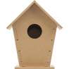 MDF Birdhouse - 8-Inch Size - Pet accessory at wholesale prices