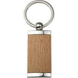 Wood and Metal Keychain...