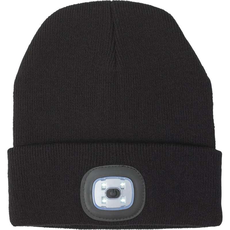 Gorro acrílico con LEDs COB blanco - Gorro a precios de mayorista