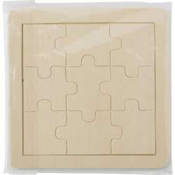 Puzzle 9 pièces en bois