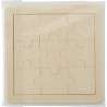 Puzzle de madera personalizable 9 piezas - Producto de madera a precios de mayorista