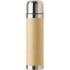 Isotherme bamboufles 400 ml met deksel - Houten product tegen groothandelsprijzen