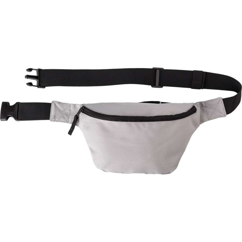600D Polyester Fanny Pack with Zip Pockets - Fanny pack at wholesale prices
