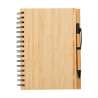 A5 Bamboo Notatblok med Pen - Træprodukter til engrospris A5 Bamboo Notatblok med Pen - Træprodukter til engrospris