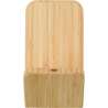 Inductie oplader 5 Watts in bamboe - Houten product tegen groothandelsprijzen