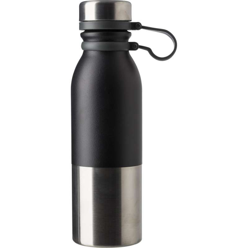 Garrafa térmica inox 600 ml com silicone a preço grossista - Garrafão a preço grossista