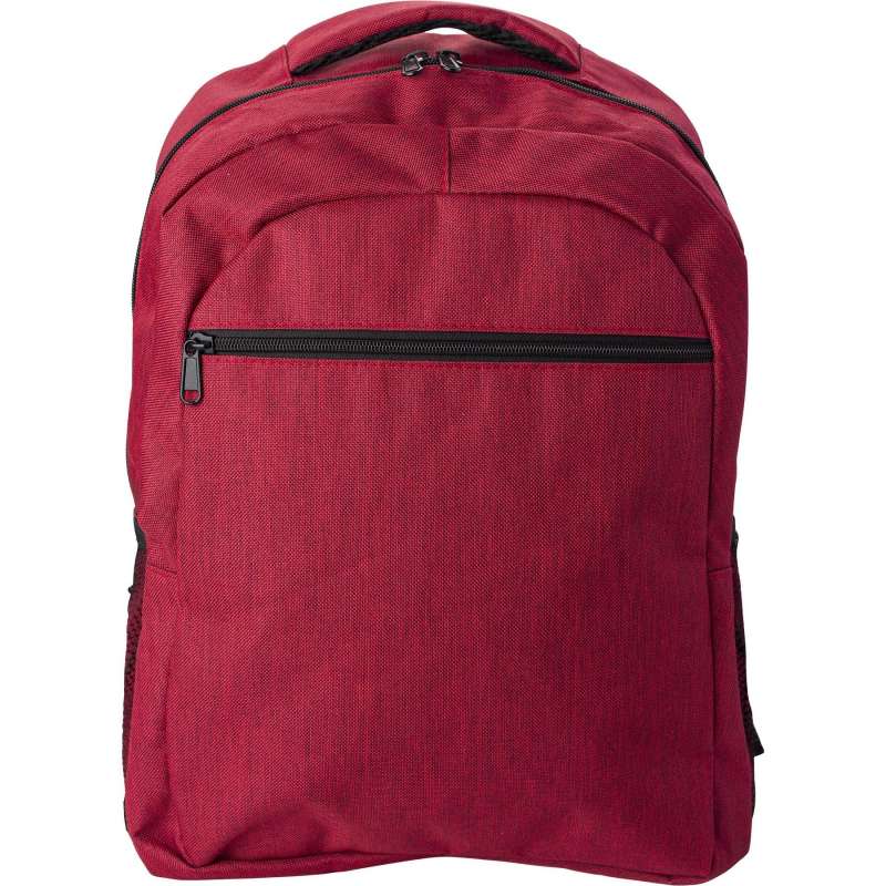 Sac à dos porte-ordinateur en polyester Glynn - Sac à dos à prix grossiste