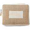Trousse da toilette in juta 25x15 cm - Trousse da toilette a prezzi all'ingrosso Trousse da toilette in juta 25x15 cm - Trousse da toilette a prezzi all'ingrosso