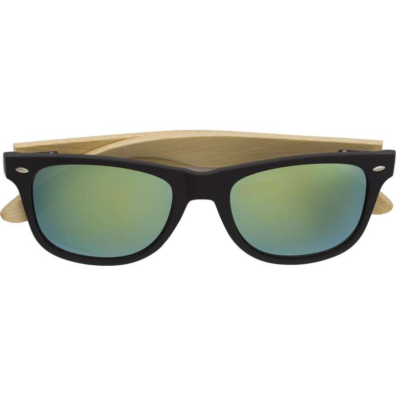 Lunettes de soleil en matière ABS et bambou - Lunette de soleil à prix grossiste
