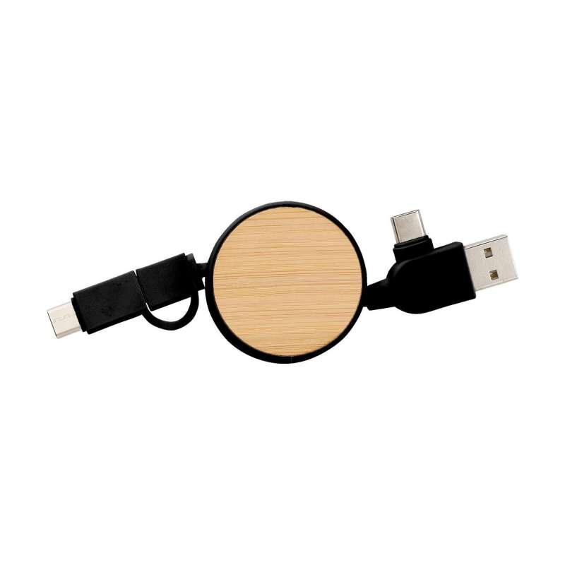 Expandable charging cable in ABS Jared - Charging cable at wholesale prices