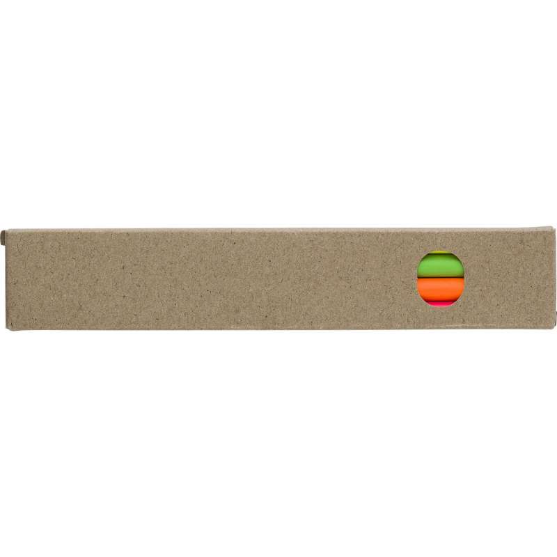 Set di 4 evidenziatori in legno colorati - Evidenziatore a prezzi all'ingrosso