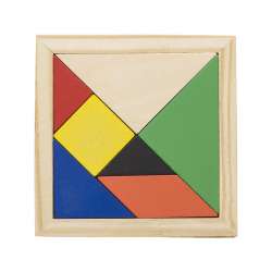 7-Piece Wooden Puzzle in...