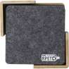 Set di 10 sottobicchieri in feltro rPET 6 mm - Accessorio riciclabile a prezzi all'ingrosso Set di 10 sottobicchieri in feltro rPET 6 mm - Accessorio riciclabile a prezzi all'ingrosso