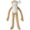 Peluche scimmia in poliestere con velcro - Peluche a prezzi all'ingrosso Peluche scimmia in poliestere con velcro - Peluche a prezzi all'ingrosso