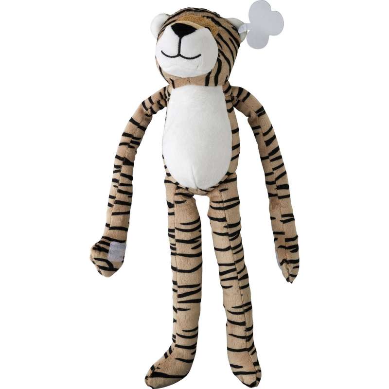 Peluche 'Tigre' en polyester Skylar - Peluche à prix grossiste