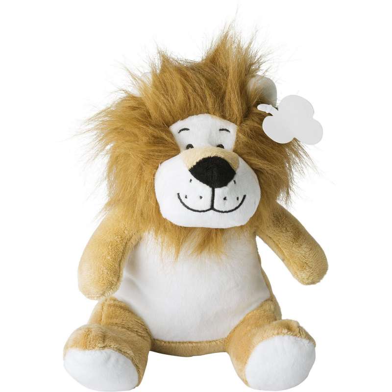 Peluche 'León' de poliéster 30 cm - Peluche a precios de mayorista