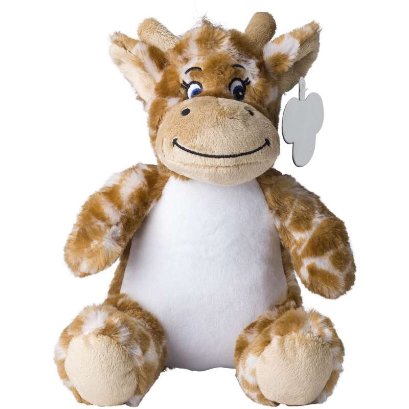 Peluche 'Girafe' en polyester Rick - Peluche à prix grossiste