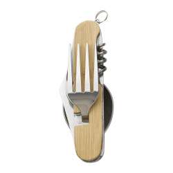 Multifunctional bamboo cutlery