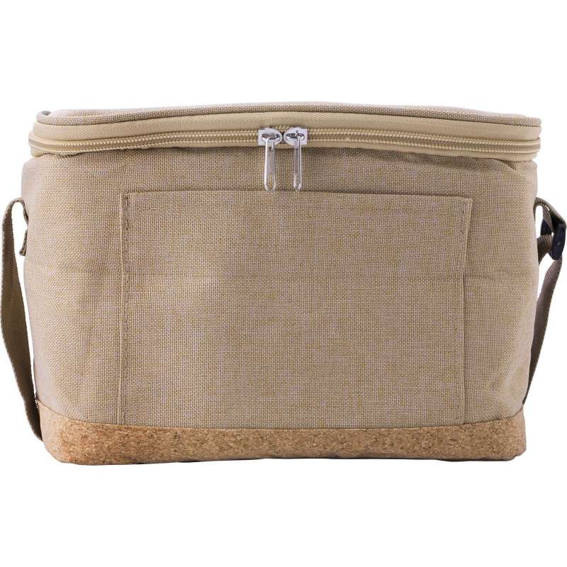 Sac isotherme en polyester rPET Sage à prix de gros - Sac isotherme à prix grossiste