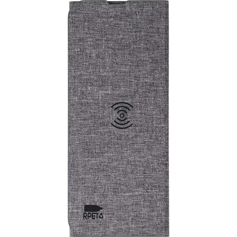 Tapis de souris à induction en rPET Selene - Chargeur de téléphone à prix de gros