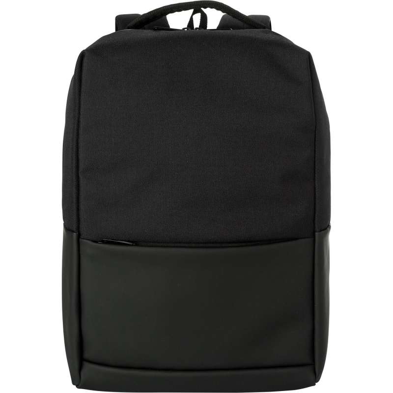 15-Zoll Polyester Rucksack mit Fronttasche - Rucksack zu Großhandelspreisen