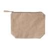 Zwarte make-up tas van gerecycled katoen - Make-up tas tegen groothandelsprijzen