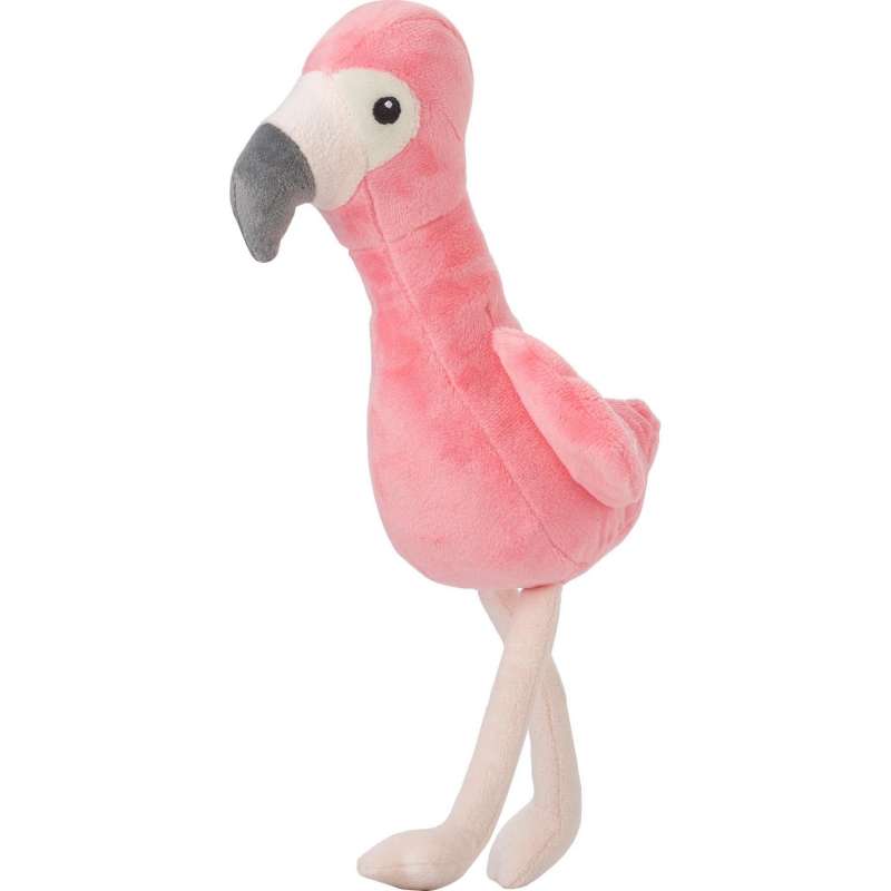 Plysset flamingo i polyester 30 cm - Plyslegetøj til engrospris