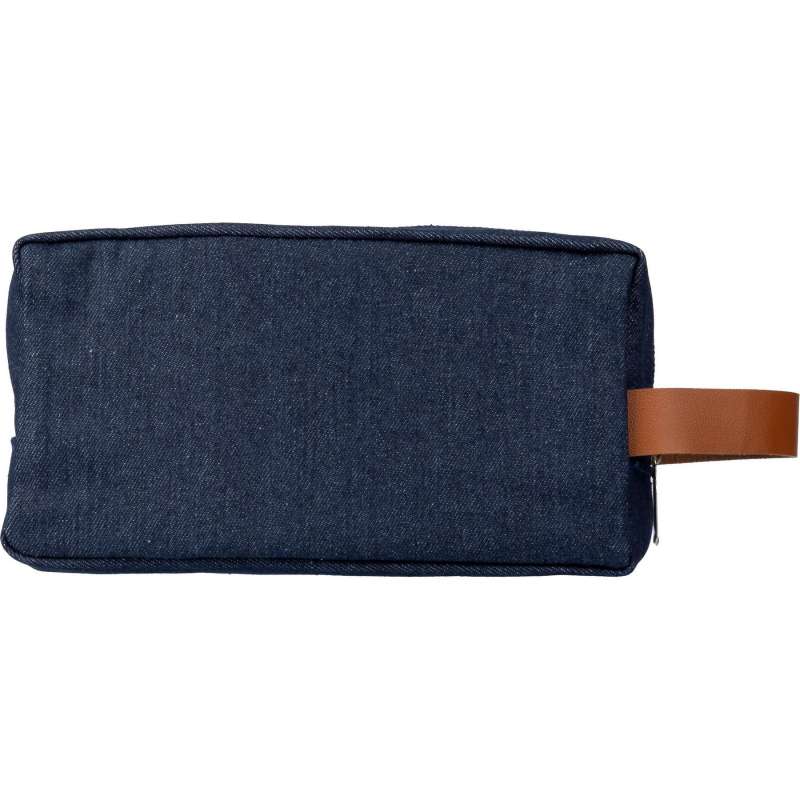 Pochette da toilette in denim 20x10 cm a prezzi all'ingrosso - Trousse da toilette a prezzi all'ingrosso