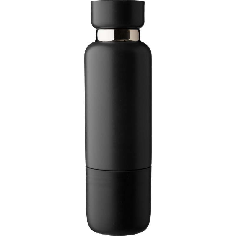 Garrafa térmica 500 ml inox com gobelet - Garrafa isotérmica a preço grossista