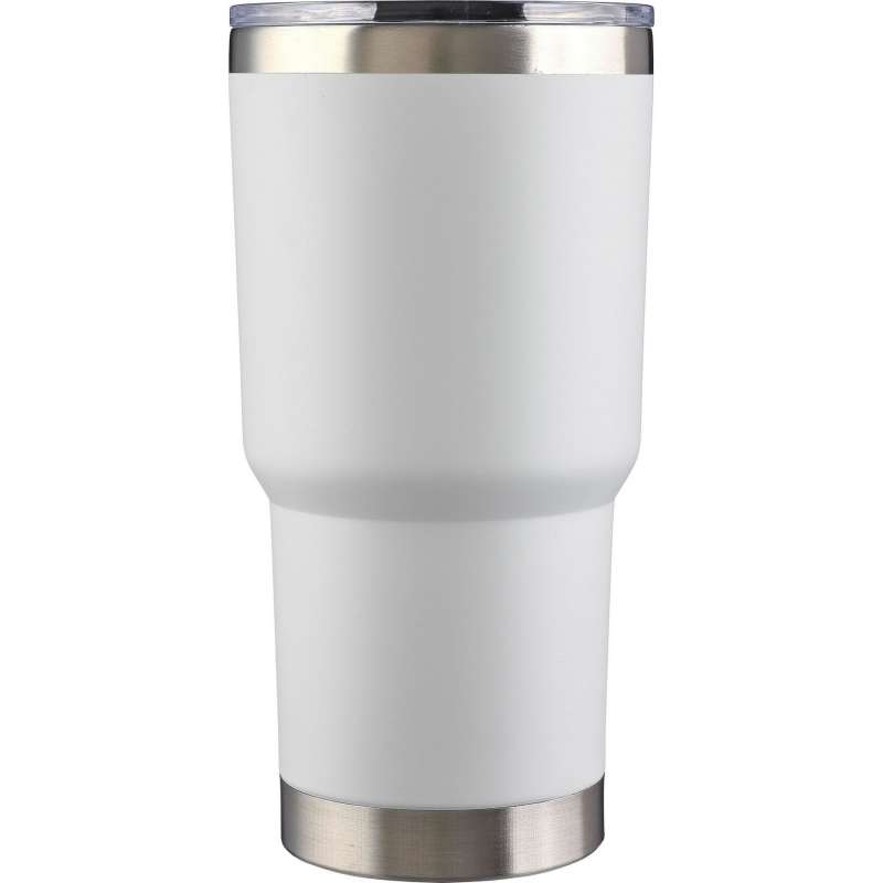 Mug isotherme en acier inoxydable recyclé Arnold à prix grossiste - Mug haut Tumbler à prix de gros