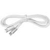 Cable USB-C a USB-C 1m 35 Watts nylon - Cable de carga a precios de mayorista