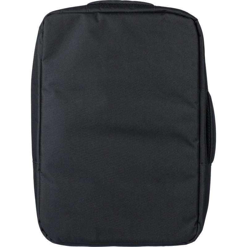 Sac à dos porte-ordinateur en rPET 300D Eulalia à prix de gros - Sac à dos à prix grossiste