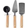 Set di utensili da cucina in metallo e legno - grattugia a prezzi all'ingrosso