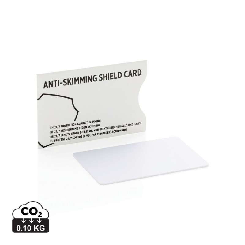 Scudo anti RFID 8.6x5.4 cm PVC a prezzi all'ingrosso - Porta carte di credito anti-RFID a prezzi all'ingrosso