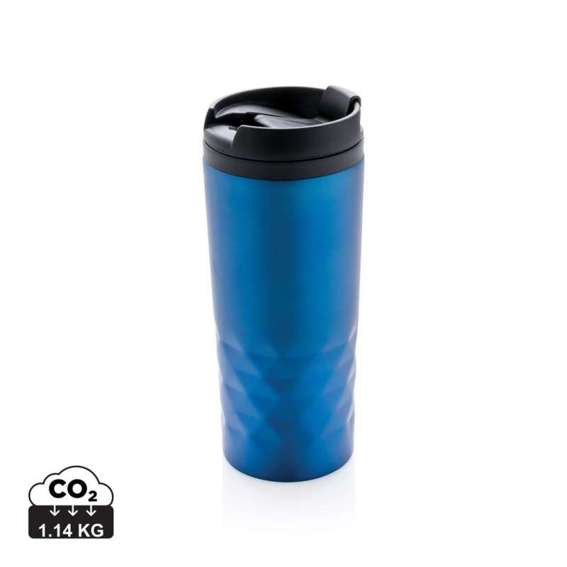 Mug géométrique inox 300 ml - Mug à prix grossiste