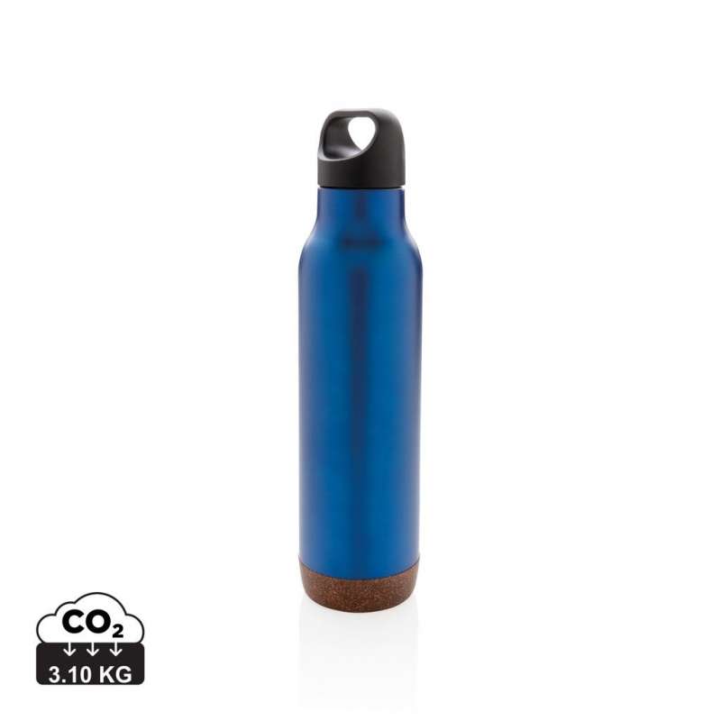 Isolerad flaska 600ml med korkfinish - Isolerad flaska till grossistpris