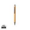 Bamboo Click Pen with Tungsten Ballpoint - Ballpoint pen at wholesale prices