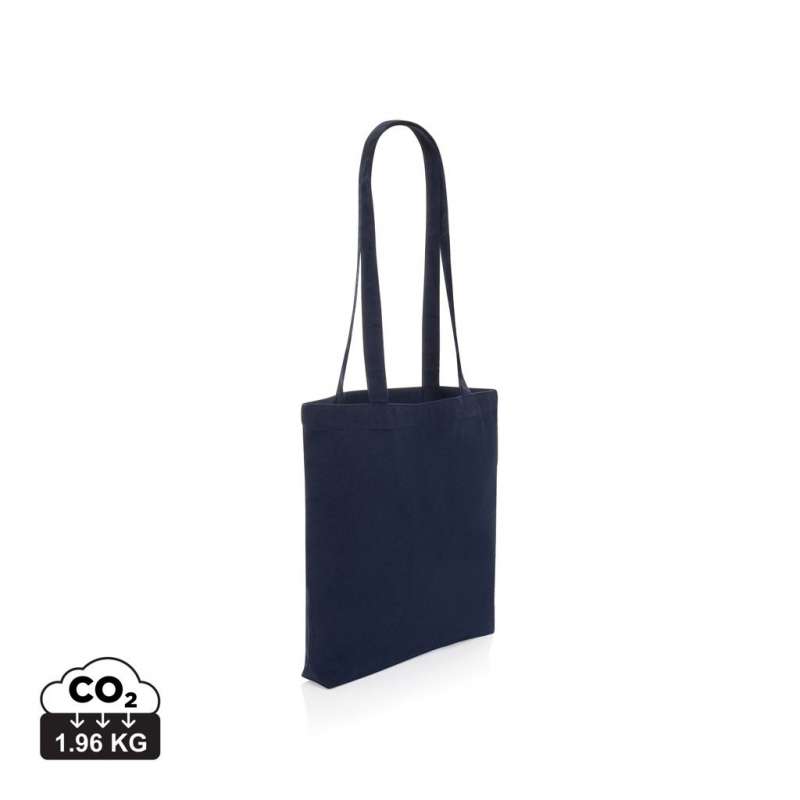 Borsa tote in cotone riciclato 37x40 cm - Accessorio equo e sostenibile a prezzi all'ingrosso