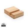 Bamboe telefoonhouder 7,9 x 5,9 cm - Houten product tegen groothandelsprijzen