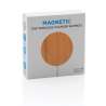 Kabelloses 10 Watts Bambus-Ladegerät Ø 6,3 cm - Holzprodukt zu Großhandelspreisen